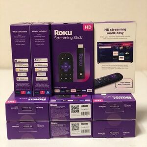 Roku Voice Remote with Purple Button Accents
